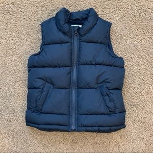 4t Old Navy Blue Puffer Vest